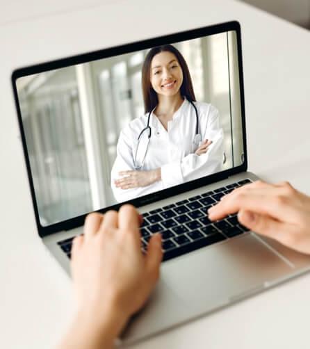 Online medical center Hero img
