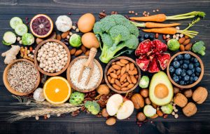 “Healthy food options showing what to eat after abortion for a quick and balanced recovery